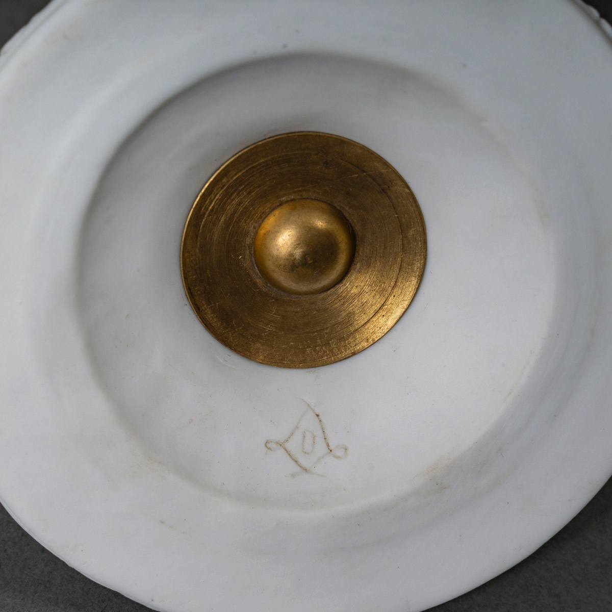 A Pair Of Biscuit Porcelain Vases, Late 19th Century -photo-4