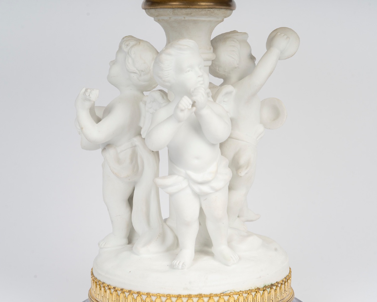 A Porcelain And Biscuit Porcelain Bowl, Late 19th Century -photo-5