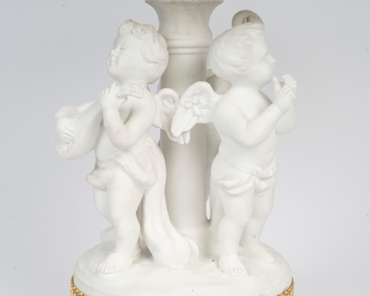 A Porcelain And Biscuit Porcelain Bowl, Late 19th Century -photo-6