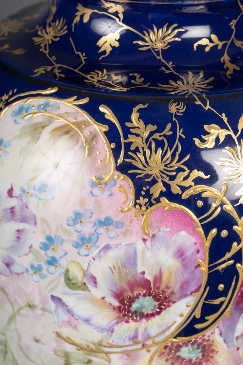 A Pair Of Porcelain Vases, Germany, Early 20th Century -photo-4