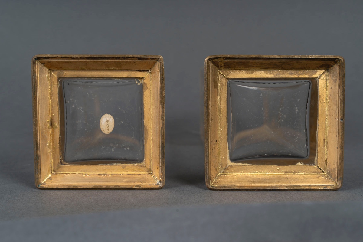 A Pair Of Crystal Vases, Early 20th Century -photo-7