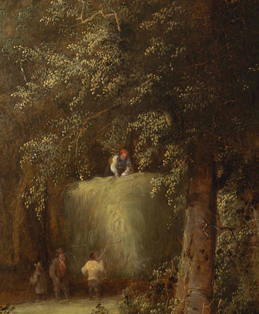 A Pair Of Oil Paintings On Canvas, 19th Century -photo-4