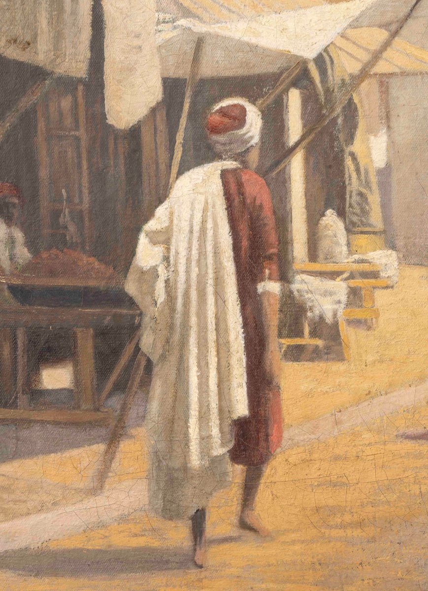 An Orientalist Painting, Kairouan, 1900 -photo-4