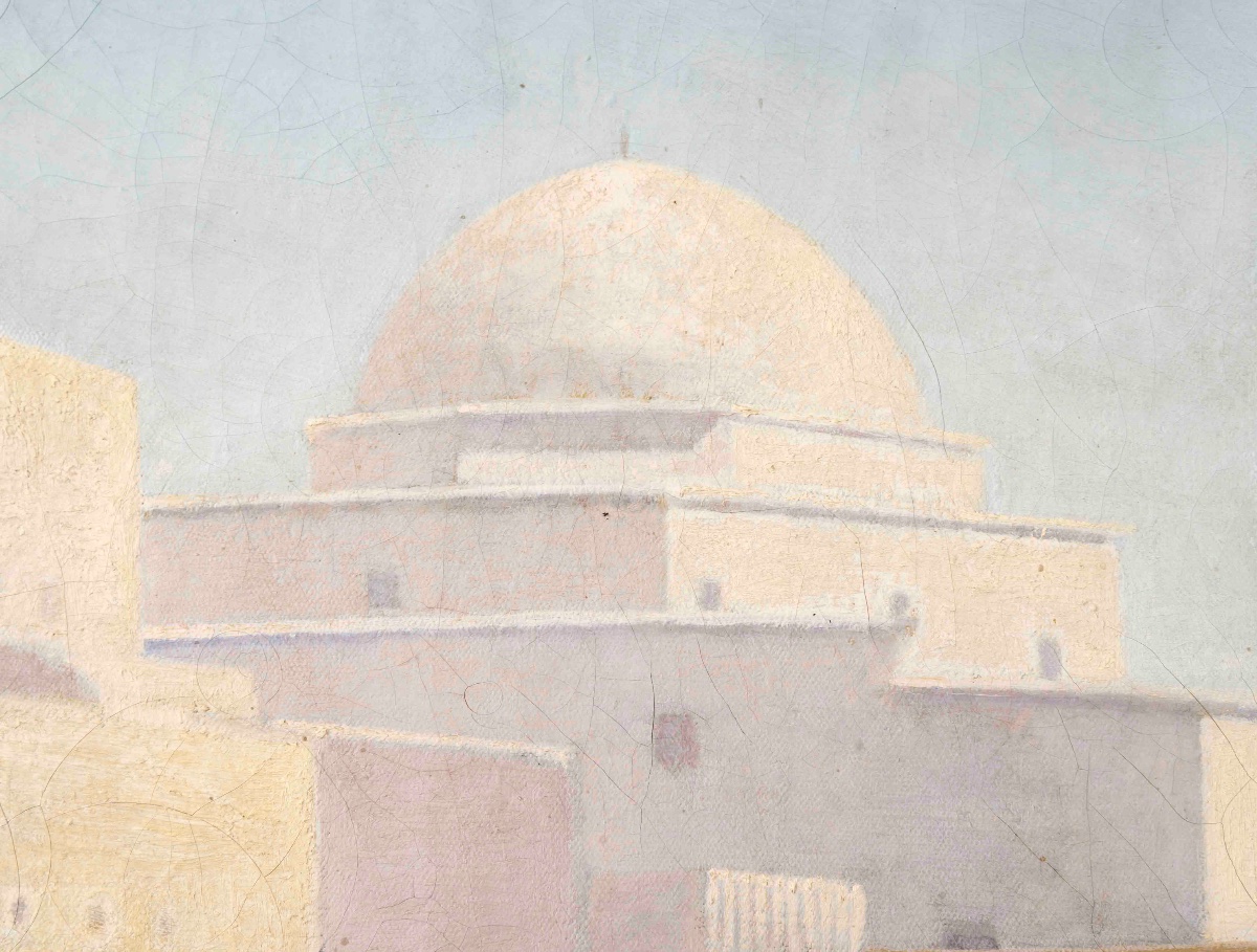 An Orientalist Painting, Kairouan, 1900 -photo-7