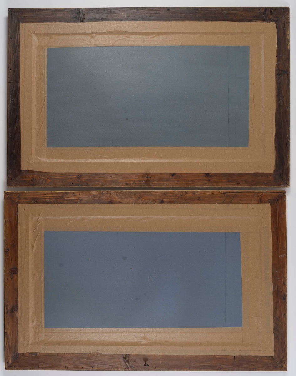 A Pair Of Large  Engravings, Late 19th Century -photo-2