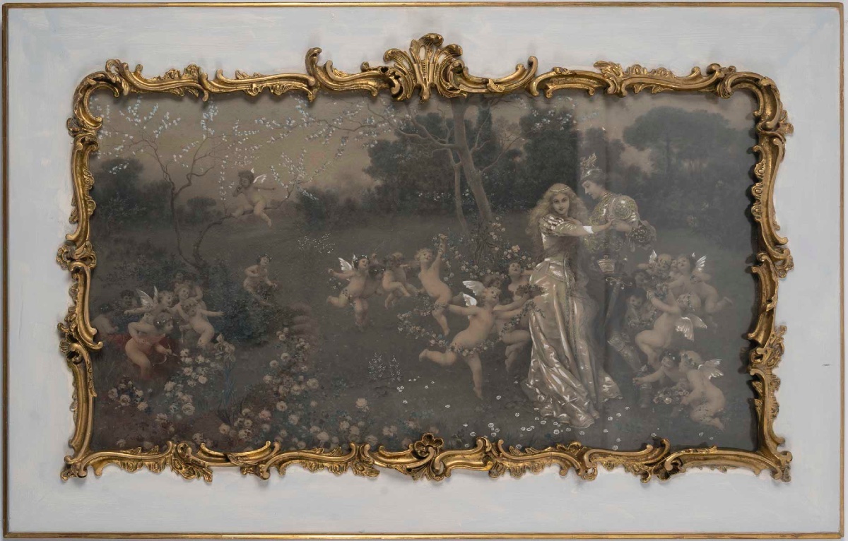 A Pair Of Large  Engravings, Late 19th Century -photo-4