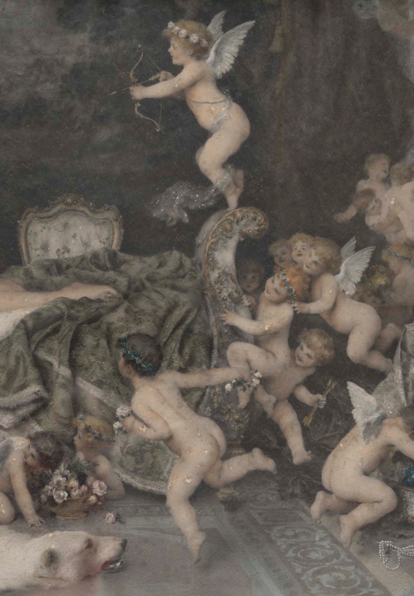 A Pair Of Large  Engravings, Late 19th Century -photo-2