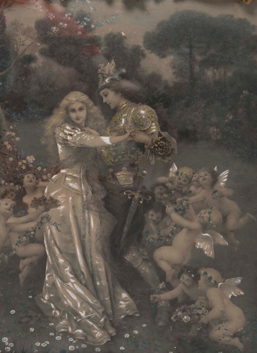 A Pair Of Large  Engravings, Late 19th Century -photo-6