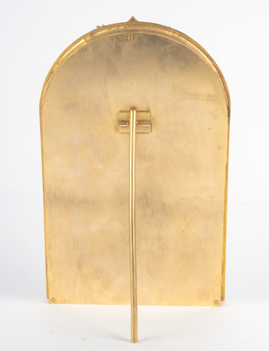 Un cadre en bronze doré de style Napoléon III, fin XIXème siècle -photo-3