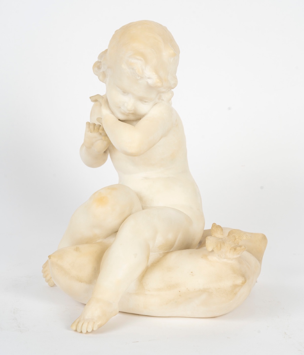 Gory Marble Sculpture, Early 20th Century