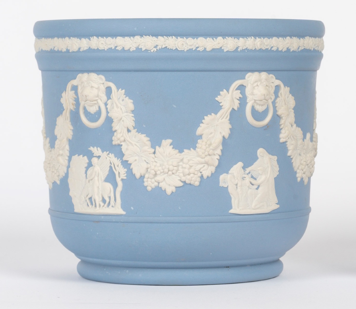 Une paire de  cache-pot en porcelaine de Wedgwood début XXème siècle -photo-4