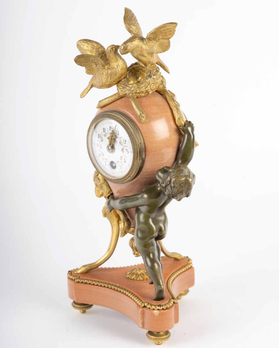 pendulette de style Louis XVI, époque 1900-photo-4
