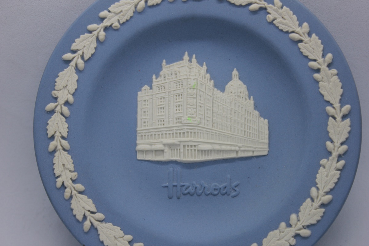Coupe Commémorative Wedgwood Jasperware – Harrods London – Made in England-photo-2