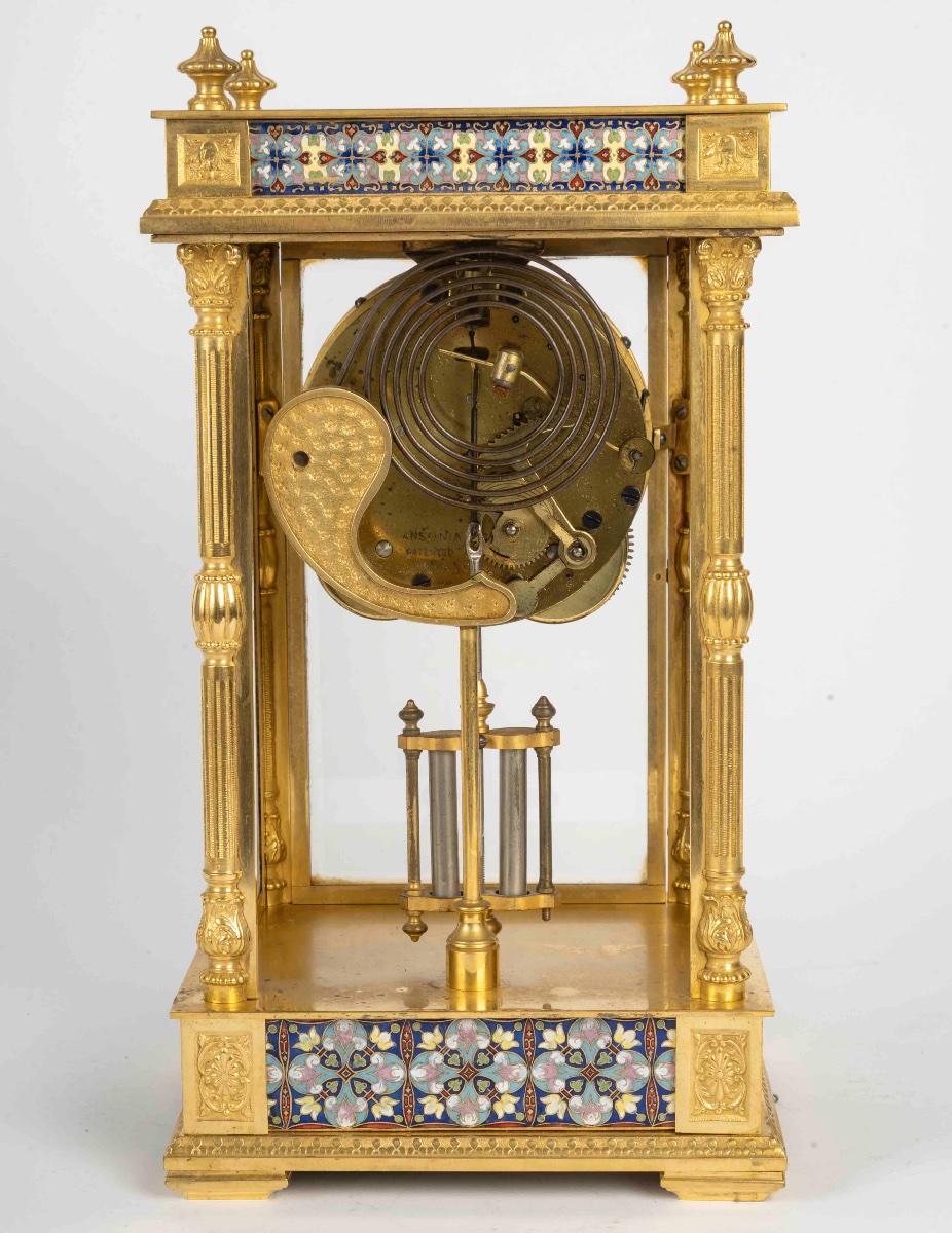 Manufacture Ansonia Clock Co., New York, États-Unis – fin du XIXᵉ siècle-photo-4