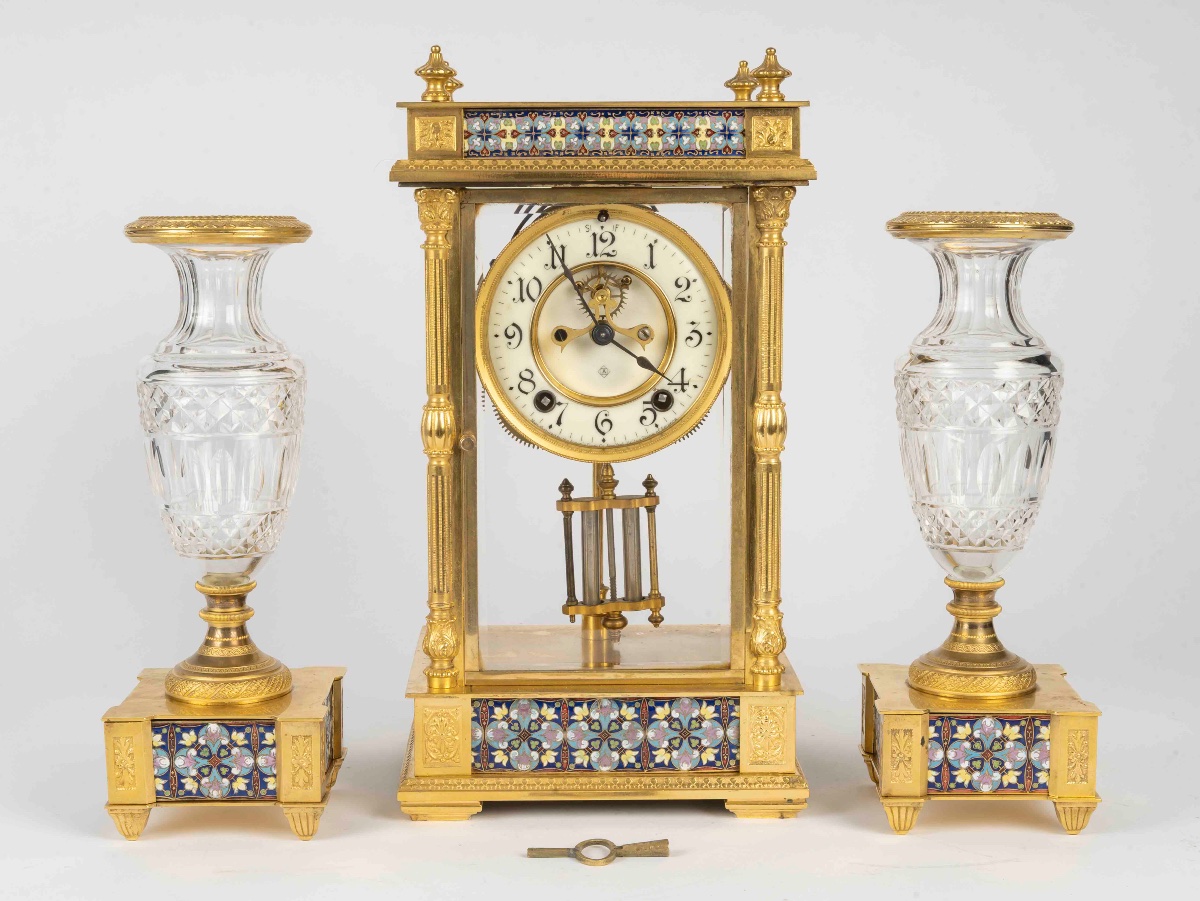Manufacture Ansonia Clock Co., New York, États-Unis – fin du XIXᵉ siècle