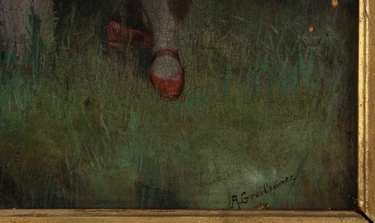 A. Greilsamer (signature To Be Identified)  French School, Late 19th Century-photo-4