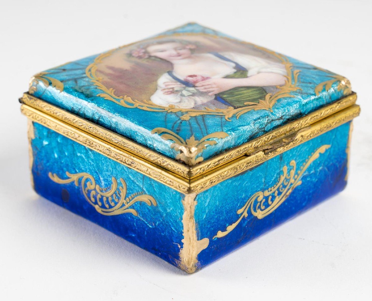 Limoge Enamel Jewelry Box-photo-3