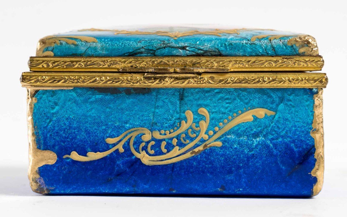 Limoge Enamel Jewelry Box-photo-2