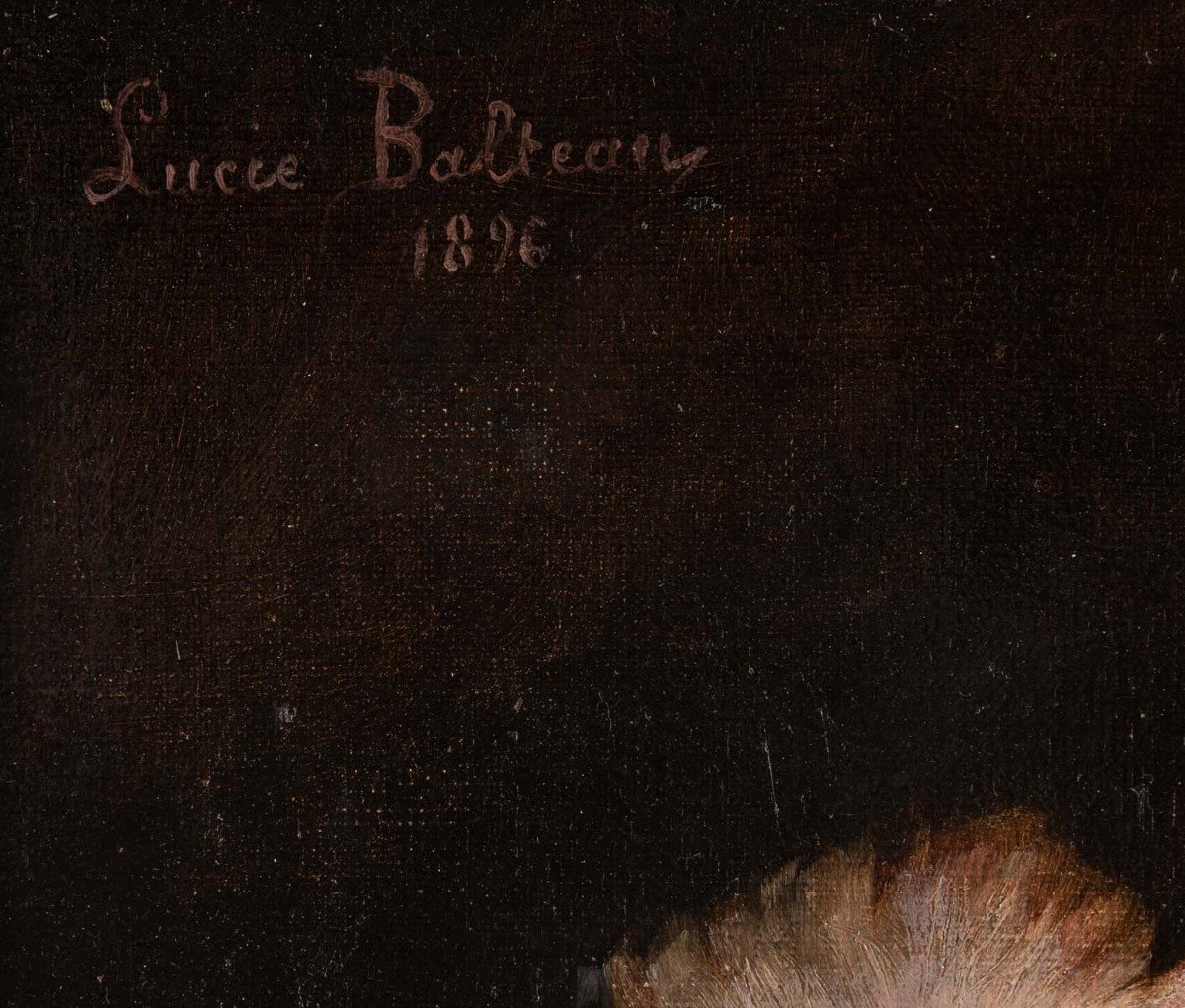 Paire De Tableaux Fleurs XIXéme Siècle -photo-8