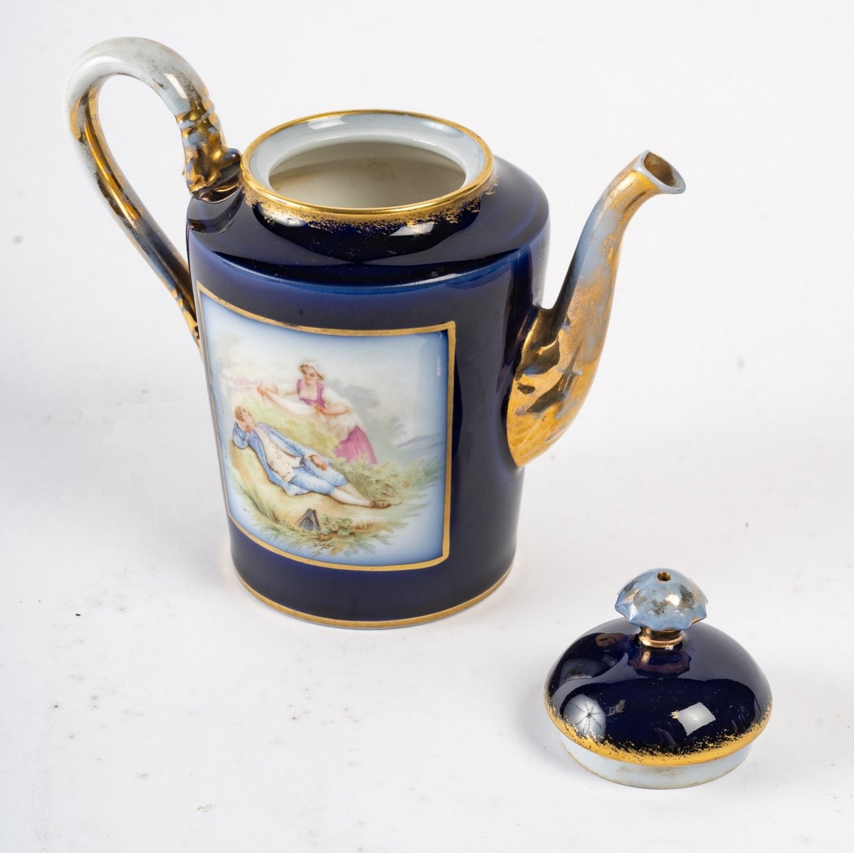 Porcelain Coffee Service In The Taste Of Sèvres-photo-2