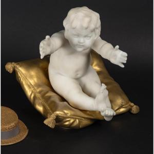 Sculpture en marbre Affortunato GORY (1895 - 1925) 