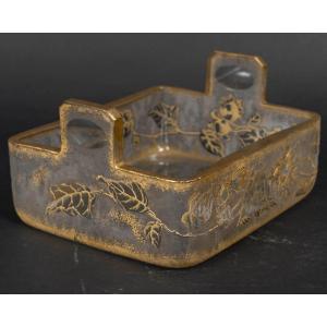 A St. Louis Crystal Bowl, In The Art Nouveau Style, Early 20th Century 