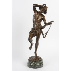 Bronze With A Brown Patina, A. Carrier, Cast By V. Colin & Cie, Paris, Late 19th Century