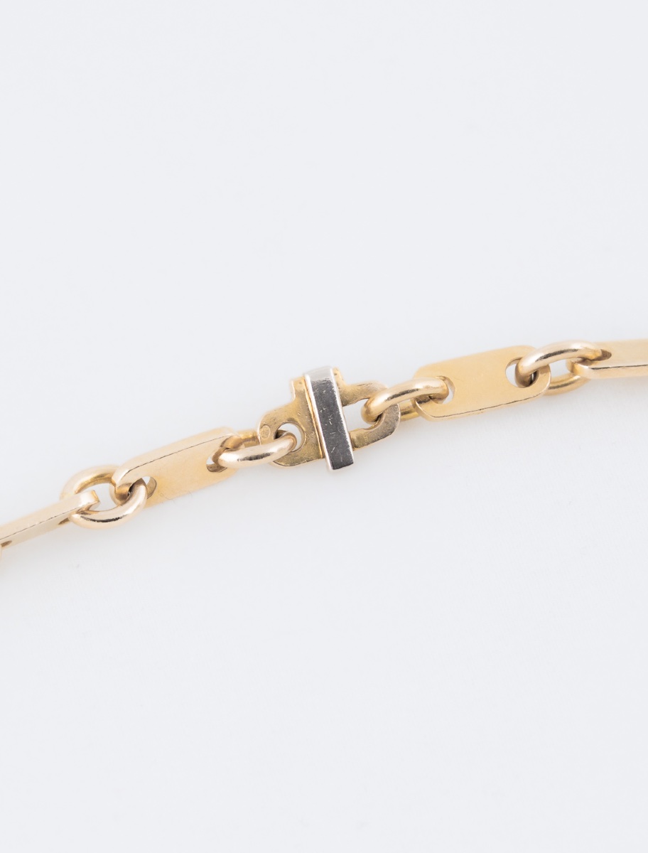 Collier Cartier Vintage Fidelity Or Jaune Or blanc-photo-1