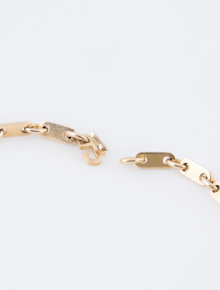 Collier Cartier Vintage Fidelity Or Jaune Or blanc-photo-2