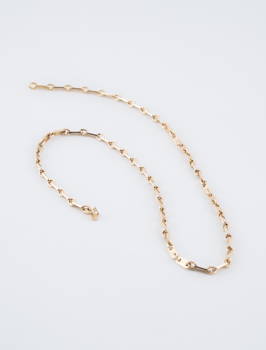 Collier Cartier Vintage Fidelity Or Jaune Or blanc-photo-4