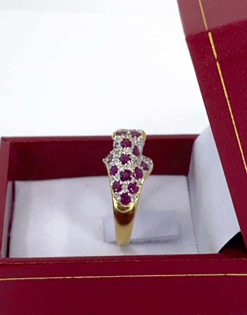 Bague Léopard Or, Rubis, Diamants & Emeraudes-photo-6