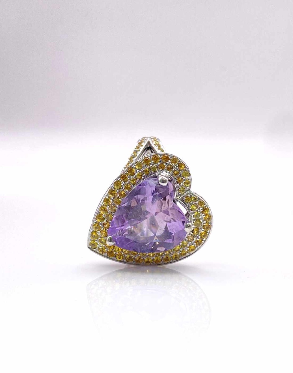 Mauboussin "subtile Raison" Amethyst & Sapphire Ring-photo-2