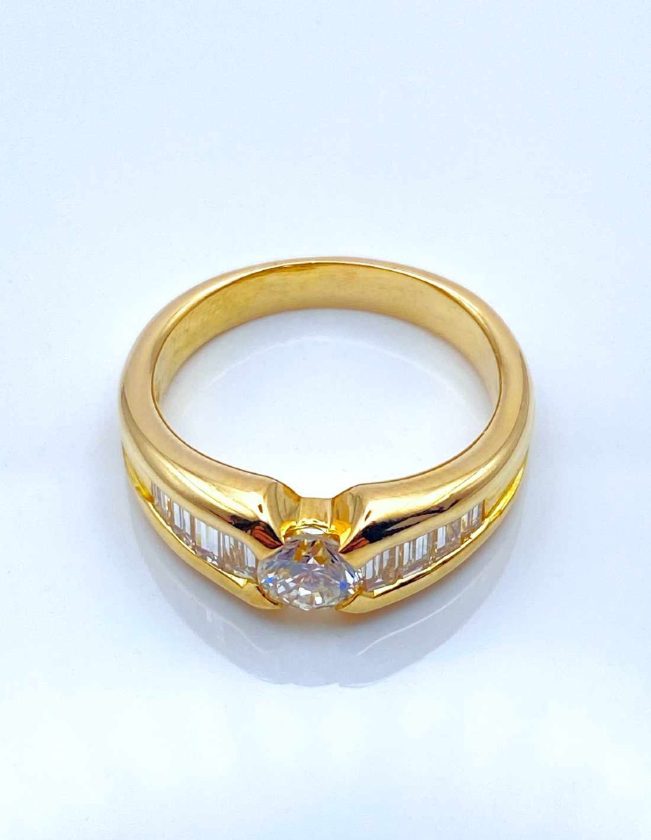 Gold & Diamond Ring-photo-2