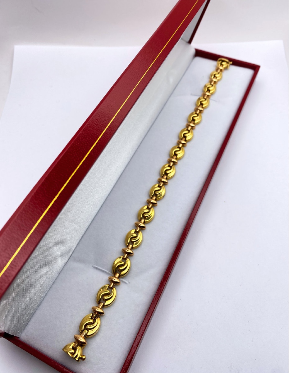 Soft Bracelet Yellow Gold & 18k Rose Gold-photo-1