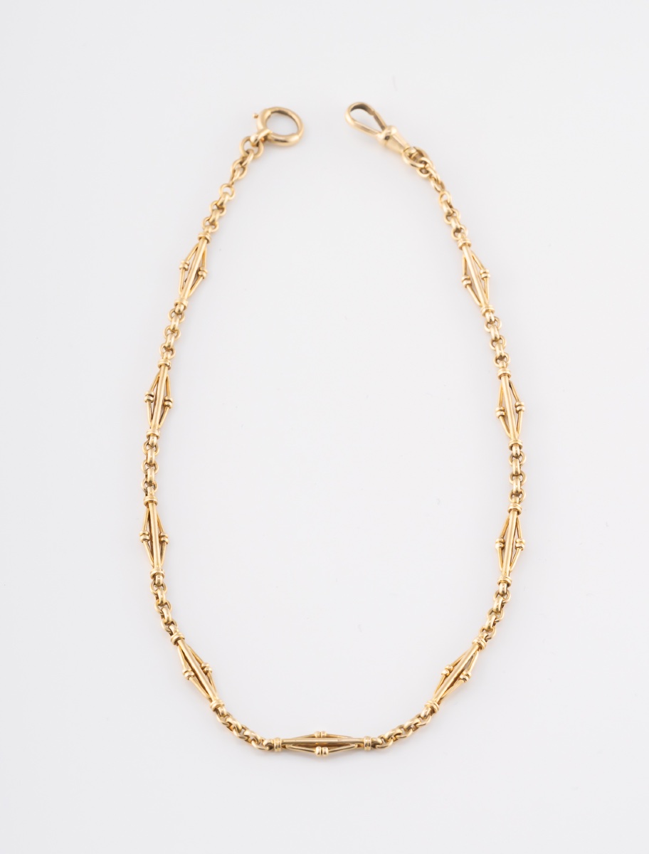 Antique Yellow Gold Chain Necklace