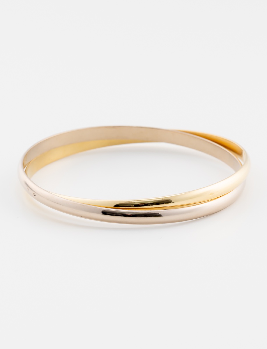 Bracelet Double Demi-Jonc 2 Ors