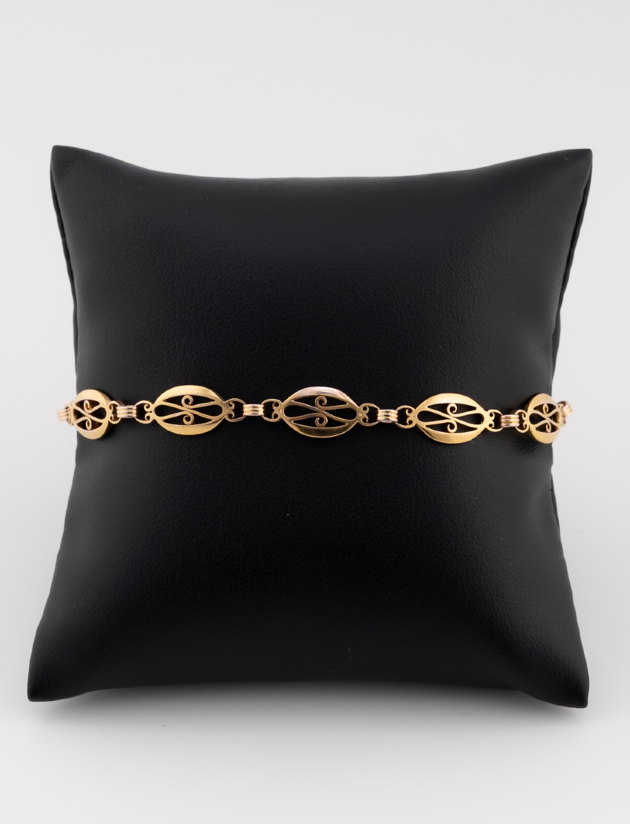 Bracelet Filigrane Or Jaune