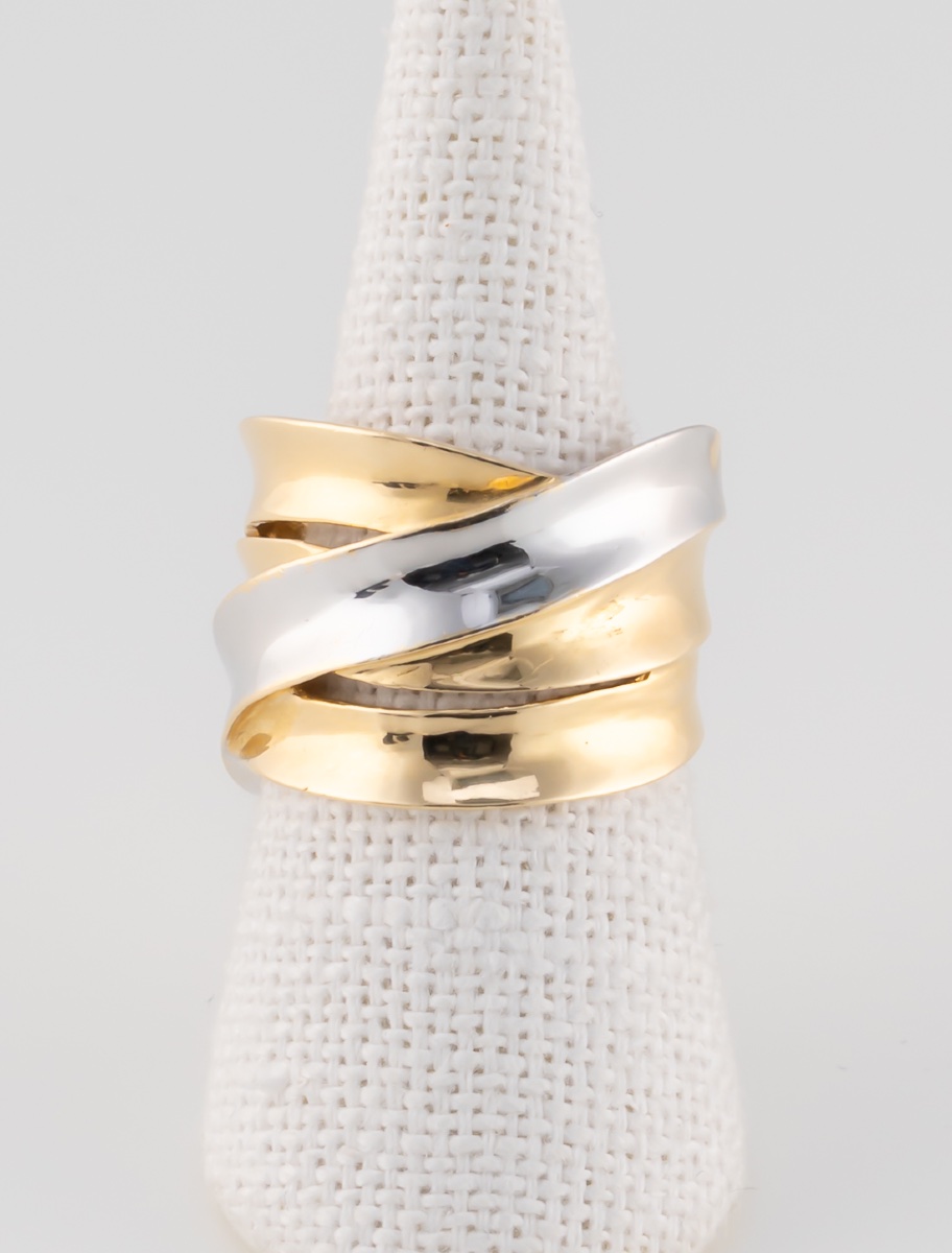 Bague Multi Anneaux 2 Ors-photo-2
