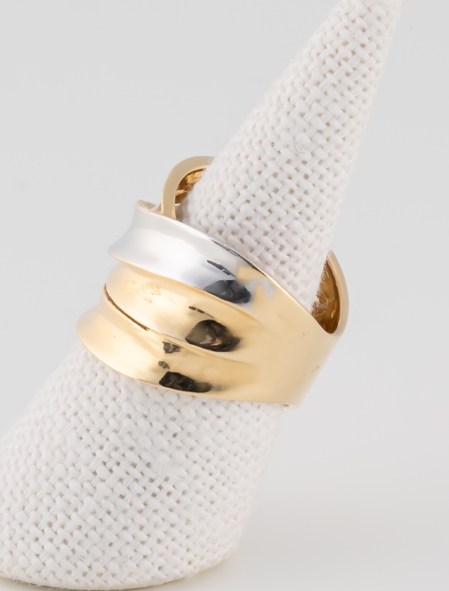 Bague Multi Anneaux 2 Ors-photo-4