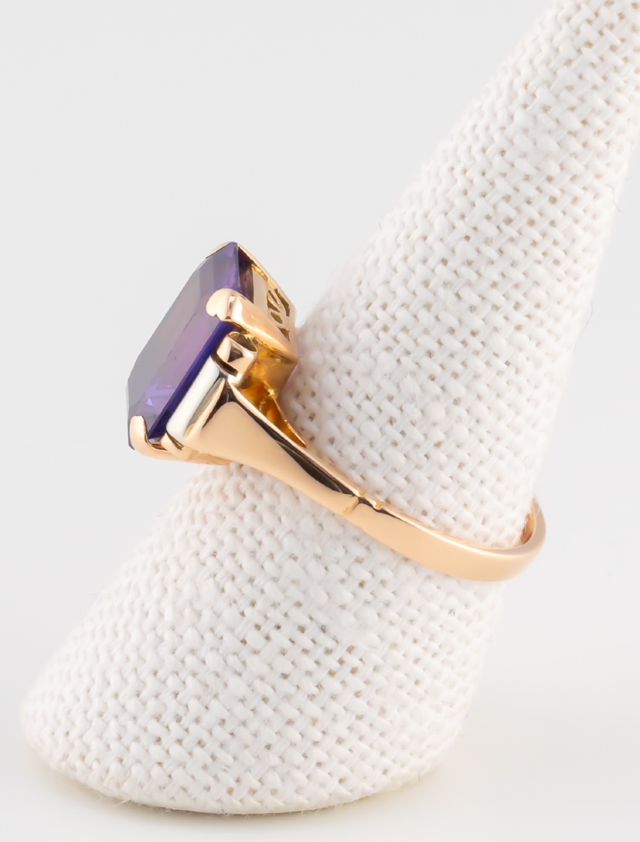 Art Deco Amethyst Ring-photo-4