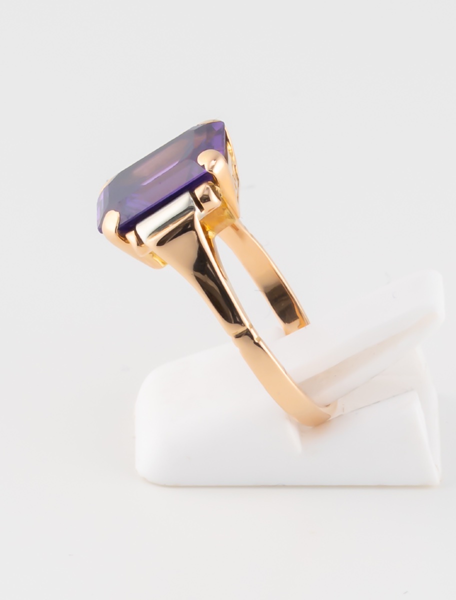 Art Deco Amethyst Ring-photo-1