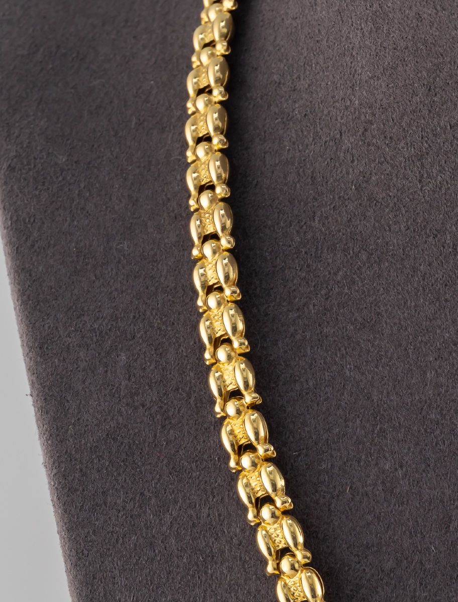 Collier Améthystes Or Jaune-photo-4
