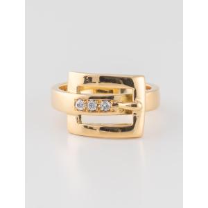 Bague Boucle de Ceinture Diamants