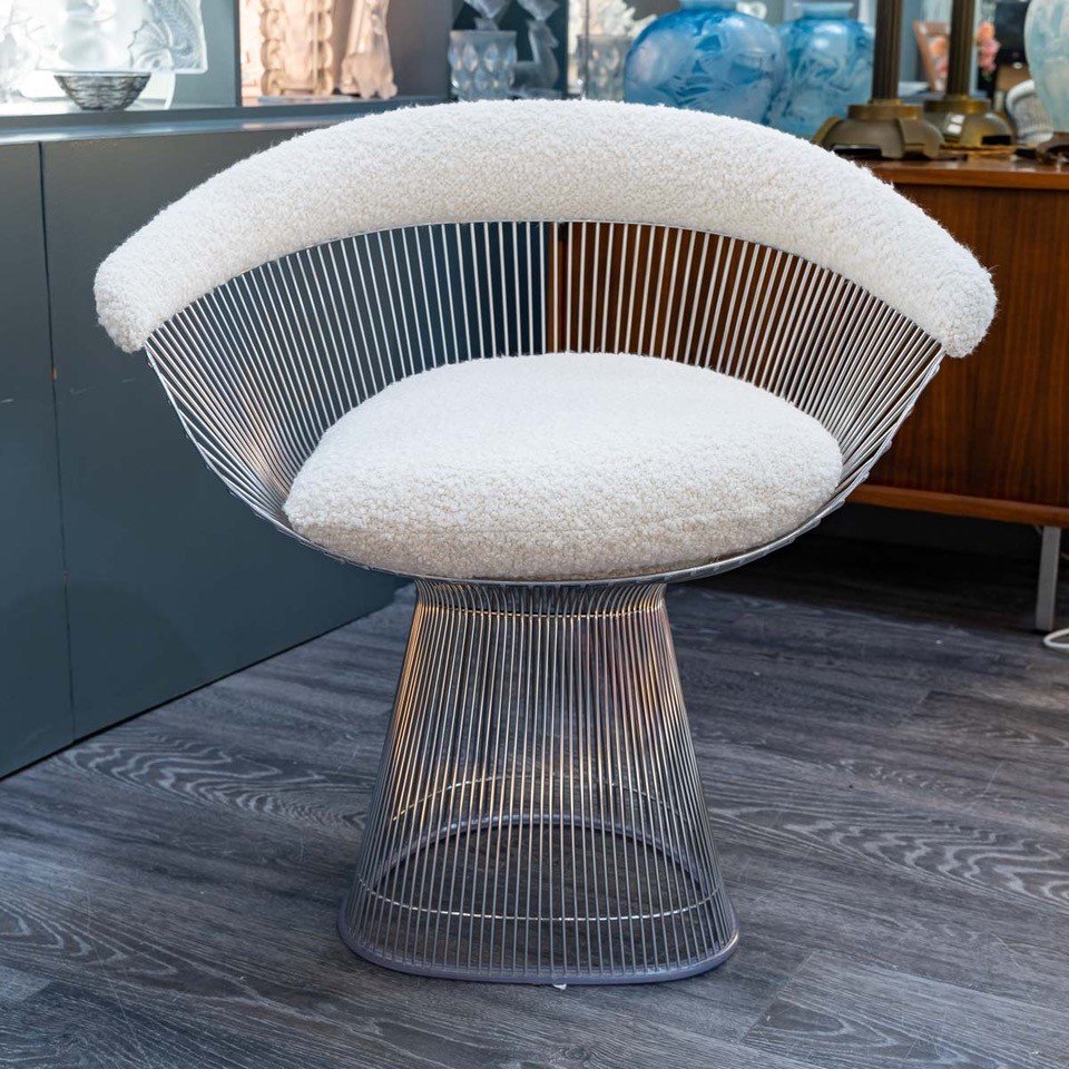 Knoll éditeur & Warren Platner  : 4 Fauteuils Creation  1966-photo-2