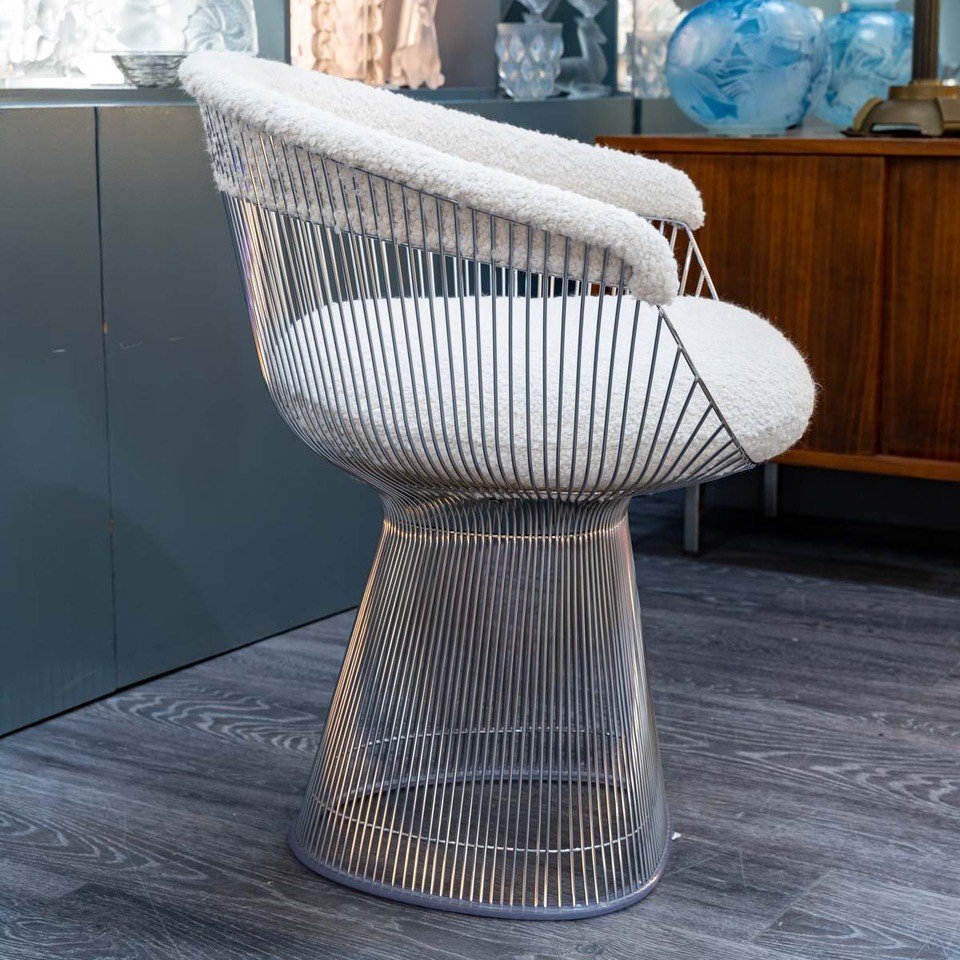 Knoll éditeur & Warren Platner  : 4 Fauteuils Creation  1966-photo-5