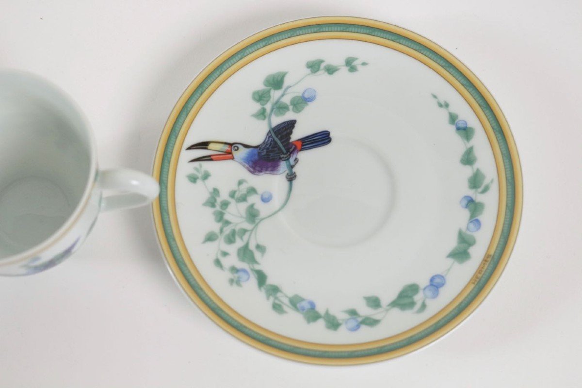 Hermès : Part Of "toucan" Table Service-photo-4