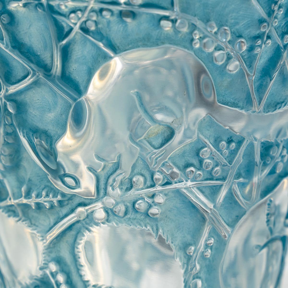 René Lalique ( 1860-1945) "senart" Vase-photo-4