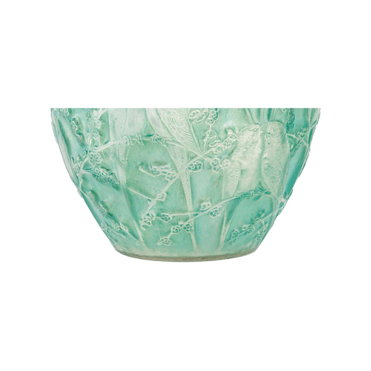 René Lalique: Vase "parakeets"-photo-3