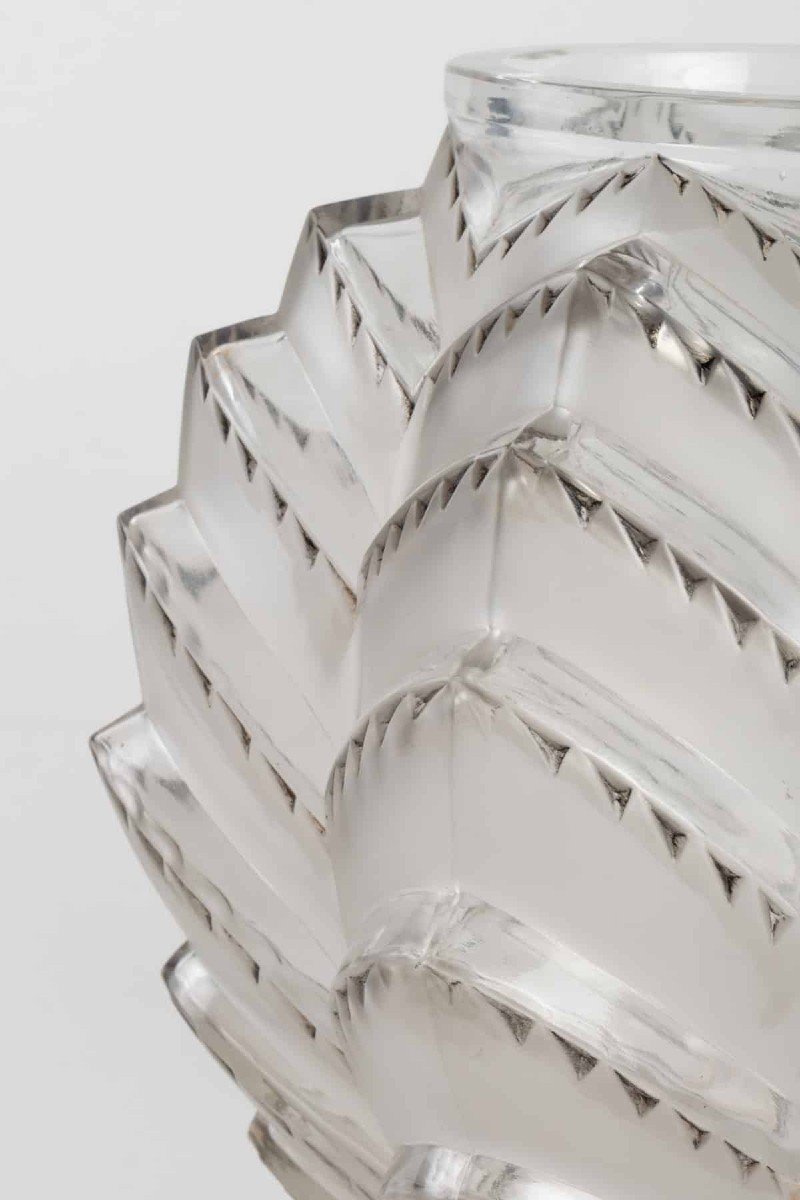René Lalique : Vase "Soustons"-photo-4