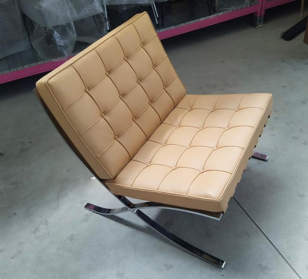 Knoll : Pair Of Barcelona Armchair-photo-3